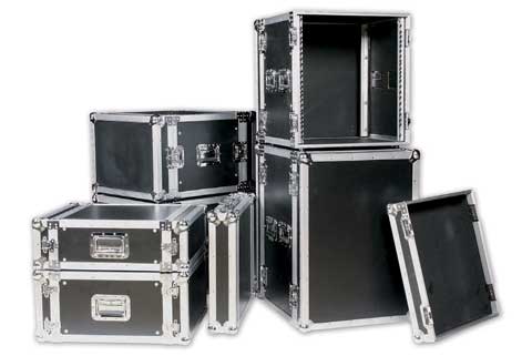 flightcase 19 tommer unit montage udstyr U skab lyd udstyr