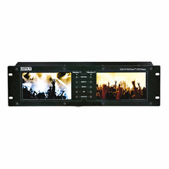 DMT monitor skaerm 19 tommer rack HDMI 7 TFT