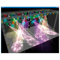 Quick DMX visualiser virtualizer lys styring