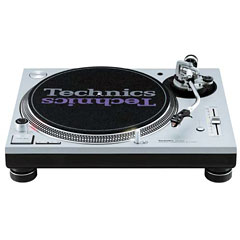 Technics SL1200 mk5 DJ pladespiller turntable soelv silver