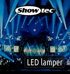 showtec led lamper spot rgbw 